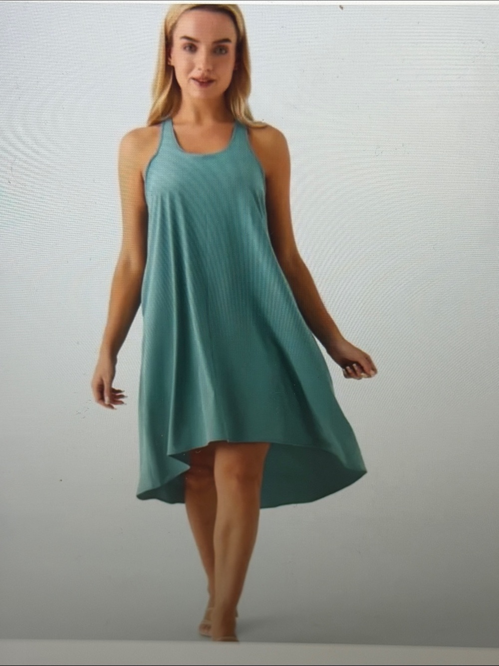HALARA Breezeful High Low Tank Dress NWT